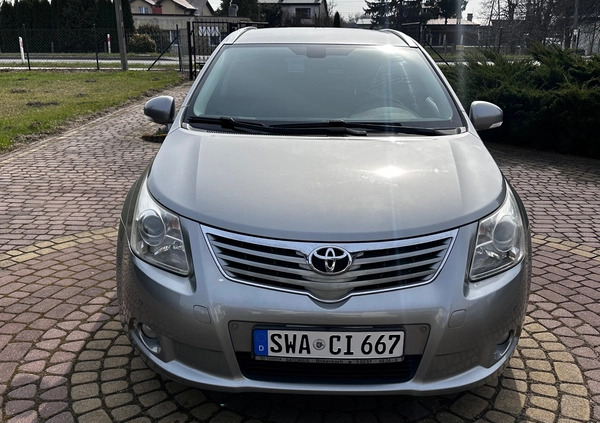 Toyota Avensis cena 28999 przebieg: 198700, rok produkcji 2009 z Kock małe 379